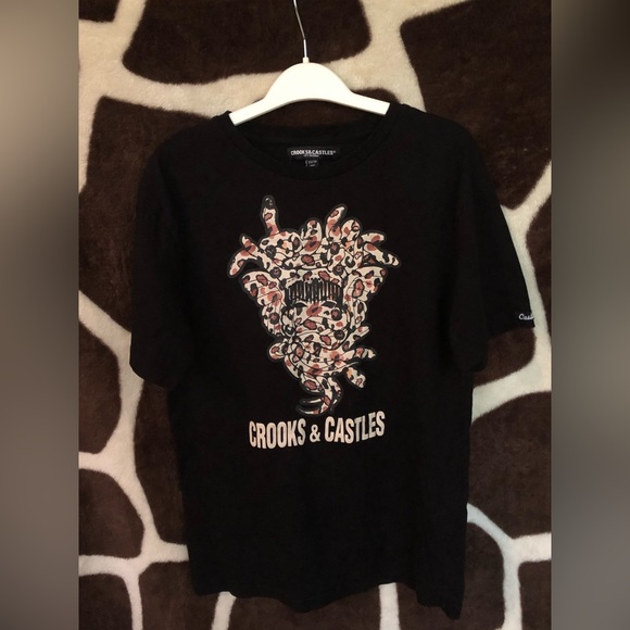 Crooks & Castle’s mens snake bundle Tee-shirt - Picture 1 of 6